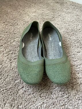 Allbirds green Tree Breezers size 10.5.